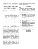 Calculo solidos sedimentables