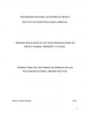 Órganos reguladores de las telecomunicaciones en México