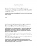 Analisis del entorno