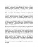 El emprendimiento de hoy en dia
