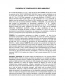 PROMESA DE COMPRAVENTA BIEN INMUEBLE