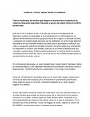 CRÒNICA “CON EL MIEDO ENTRE LAS MANOS”