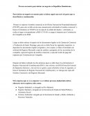 Proceso necerario para iniciar un negocio en Rep. Dom.