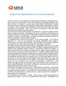 Educación de calidad en Chile