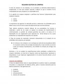 RESUMEN GESTION DE COMPRAS