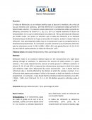 Informe “Refractométria” Resumen