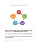 MANUAL PARA ESCRIBIR ARTICULOS LIBERALES