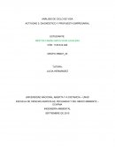 ANÁLISIS DE CICLO DE VIDA ACTIVIDAD 2: DIAGNÓSTICO Y PROPUESTA EMPRESARIAL