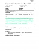 Actividad Seis Sigma. QFD para un proceso de manufactura