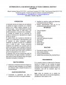 Determinación de la DQO