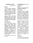 El siguiente ensayo nos demuestra como las personas a lo largo de sus vidas enfrentan diferentes problemas