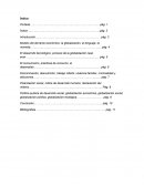 Política publica de desarrollo social, globalización económica, globalización social, globalización política, globalización ecológica