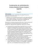 Fundamentos de administración Tarea 3