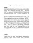 Exportaciones Países de la Región