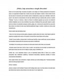 Poder, Baja autoestima o ¿Solo diversión?