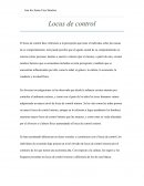 LOCUS DE CONTROL