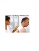 Limpieza de una herida