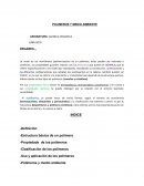 Polimeros y medio ambiente