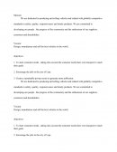 Mision y vision objetivos de chevrolet