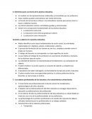 Resumen de los saberes del docente