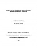 Lineamientos para alojamientos e infraestructuras pecuarias ecológicas