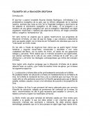 Filosofia de educación cristiana