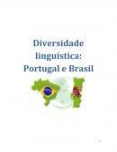 Diversidade lingüística Portugal e Brasil