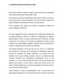 Système législative et exécutif