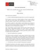 ¿Cuál es la función principal del producto (bien o servicio) de su organización?