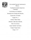 Es una población asentada en un territorio y con un gobierno suficientemente fuerte para mantener el orden interno y el respeto exterior.