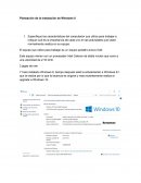 Planeación de la instalación de Windows 8