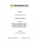 TEMA SOBRE QUE SON LOS MERCADOS FINANCIEROS