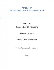 CONCEPTOS BASICOS DE CONTABILIDAD FINANCIERA. Página 1