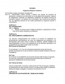 Reglamento Universidad Cental