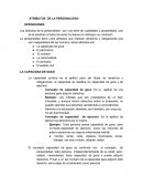 ATRIBUTOS DE LA PERSONALIDAD DEFINICIONES