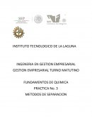 METODOS DE SEPARACION