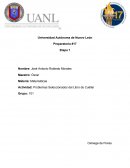 Ejercicios seleccionados del libro de cuellar