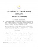 Historia de Honduras los cacicazgos