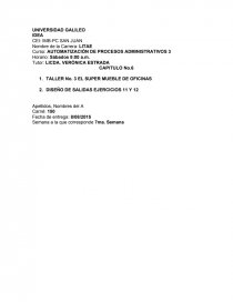 AUTOMATIZACIÓN DE PROCESOS ADMINISTRATIVOS 3. Página 1