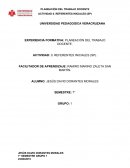 Planeación del trabajo docente