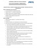 Requisitos para el trámite de presentación del informe y constancia prácticas profesionales