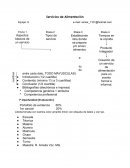 Servicios de alimentación 2da etapa