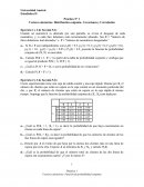 Vectores aleatorios- Distribución conjunta- Covarianza y Correlación