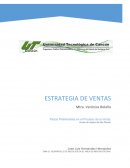 Pasos preliminares en el proceso de ventas.