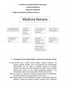 Medicina en Roma