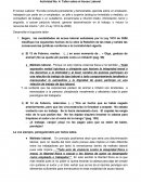 Actividad No. 4: Taller sobre el Acoso Laboral