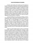 ENSAYO SOBRE LOS ACTOS PROCESALES Y NULIDADES