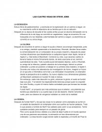 Las 4 vidas de Jobs. Página 1