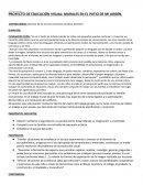 PROYECTO DE EDUCACIÓN VISUAL: MURALES EN EL PATIO DE MI JARDÍN