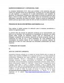 PROCESO DE SELECCIÓN EMPRESA SANTAMARIA S.A.S.